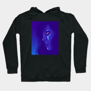 Portrait of a woman Hoodie